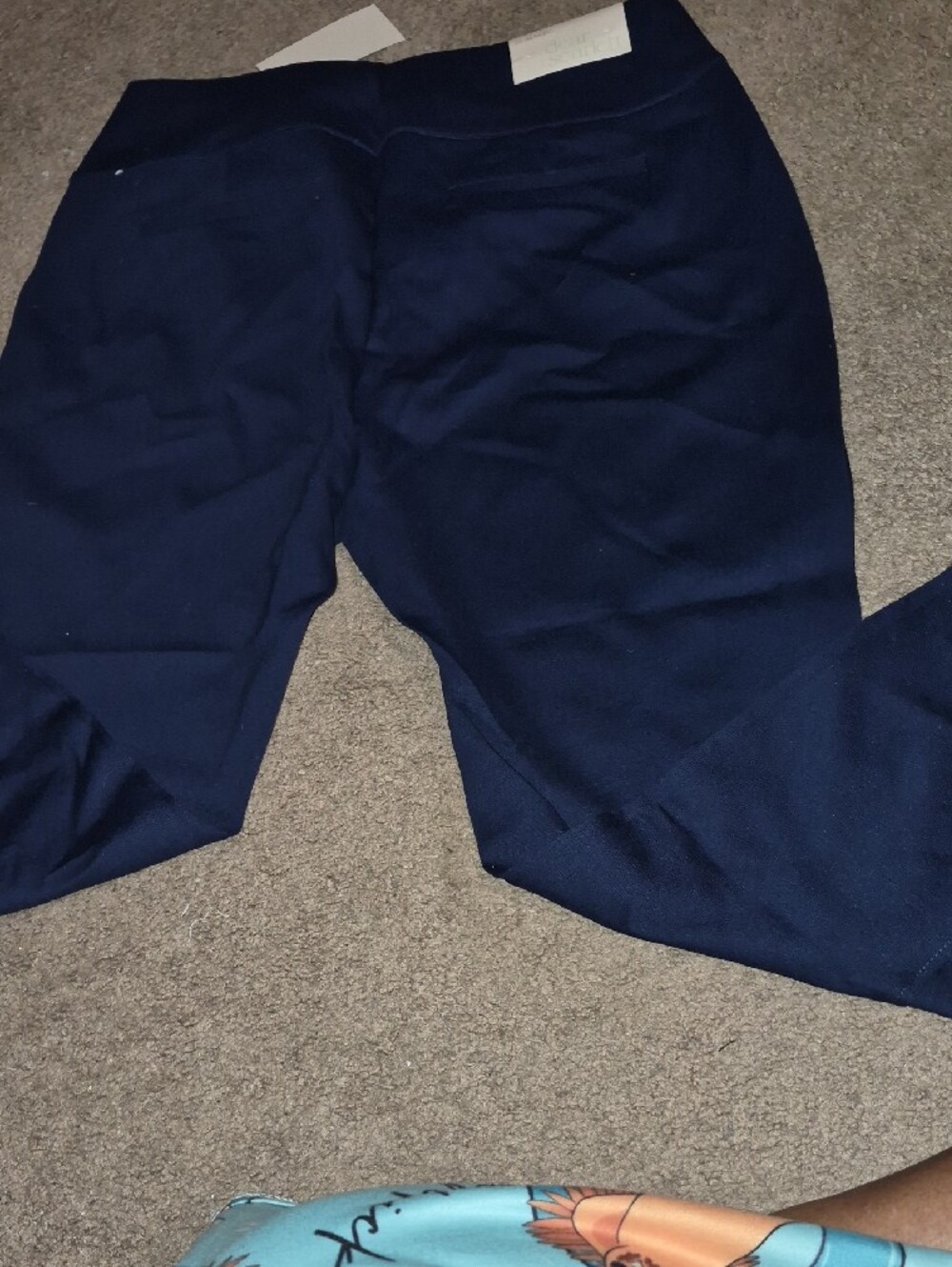 Women's Dear Scarlett Magic Pants 26 Inseam in Navy - Picture 3 of 3